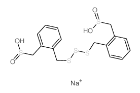 Benzenemethanesulfinic acid, 2,2-[trithiobis(methylene)]bis- picture