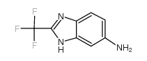 5-Amino-2-(trifluoromethyl)benzimidazole Structure