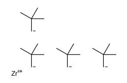 TETRAKIS(2,2-DIMETHYLPROPYL)ZIRCONIUM structure