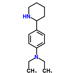 N,N-Diethyl-4-(2-piperidinyl)aniline Structure