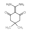 2-(二氨基亚甲基)-5,5-二甲基-1,3-环己二酮结构式