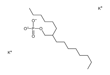 1-Decanol, 2-hexyl-, phosphate, potassium salt Structure