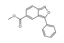 3-phenyl-benzo[c]isoxazole-5-carboxylic acid methyl ester Structure