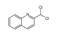 2-(dichloromethyl)quinoline Structure