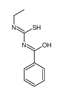 N-(ethylcarbamothioyl)benzamide结构式