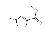 1-甲基-1H-吡咯-3-羧酸甲酯结构式