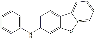 N-苯基-3-二苯并呋喃-2-胺结构式