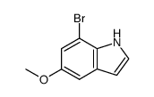 7-Bromo-5-methoxy-1H-indole Structure