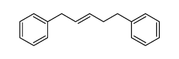 1,5-diphenyl-2-pentene Structure