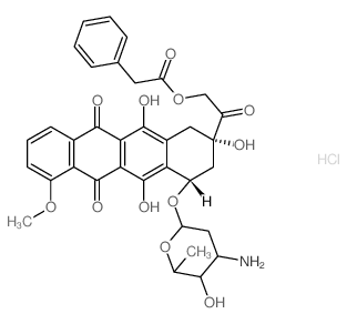 Adriamycin, 14-(phenylacetate), hydrochloride picture