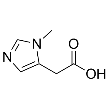 Pi-Methylimidazoleacetic acid Structure