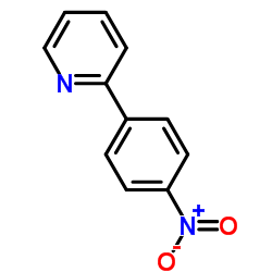 2-(4-硝基苯基)吡啶结构式