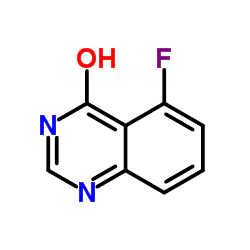 5-Fluoro-4-quinazolinol structure