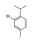 2-溴-1-异丙基-4-甲基苯结构式