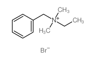 Benzenemethanaminium,N-ethyl-N,N-dimethyl-, bromide (1:1)结构式