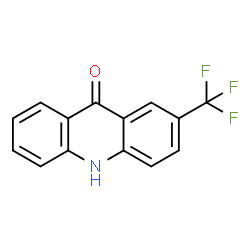 9(10H)-ACRIDINONE, 2-(TRIFLUOROMETHYL)-结构式
