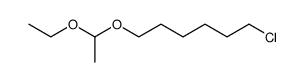 acetaldehyde ethyl 6-chlorohexyl acetal结构式