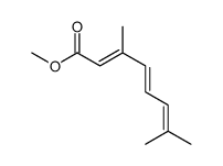 methyl 3,7-dimethylocta-2,4,6-trienoate Structure