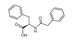 (R)-N2-benzoylphenylalanine结构式