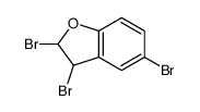 2,3,5-tribromo-2,3-dihydrobenzofuran Structure