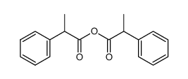 2-phenylpropanoyl 2-phenylpropanoate Structure