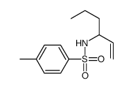 N-hex-1-en-3-yl-4-methylbenzenesulfonamide结构式