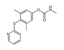 4-(pyridin-2-ylthio)-3,5-dimethylphenyl N-methylcarbamate Structure