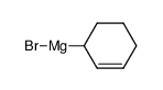 2-cyclohexen-1-yl magnesium bromide Structure