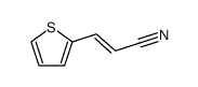 3-(2-thienyl)acrylonitrile Structure