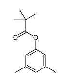 3,5-dimethylphenyl pivaloate结构式