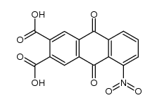 5-nitroanthraquinone-2,3-dicarboxylic acid结构式