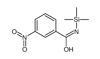 3-nitro-N-trimethylsilylbenzamide结构式