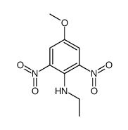 N-ethyl-4-methoxy-2,6-dinitroaniline结构式
