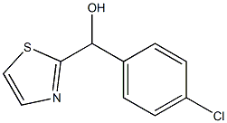 (4-Chloro-phenyl)-thiazol-2-yl-methanol Structure