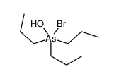 bromo-hydroxy-tripropyl-λ5-arsane结构式