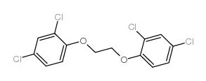 Benzene,1,1'-[1,2-ethanediylbis(oxy)]bis[2,4-dichloro- (9CI) Structure