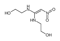 2-[[1-(2-hydroxyethylamino)-2-nitroethenyl]amino]ethanol Structure