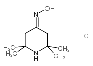 2,2,6,6-tetramethylpiperidone-4 oxime hydrochloride Structure