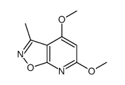 4,6-dimethoxy-3-methyl-[1,2]oxazolo[5,4-b]pyridine Structure