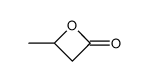 2-Oxetanone, 4-Methyl-, (S)- Structure