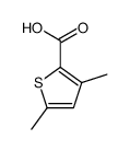 3,5-二甲基噻吩-2-羧酸结构式