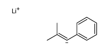 lithium,2-methylprop-1-enylbenzene Structure