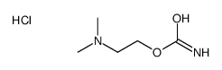 2-carbamoyloxyethyl(dimethyl)azanium,chloride Structure