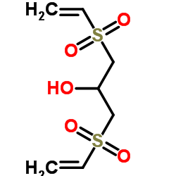 1,3-Bis(vinylsulfonyl)-2-propanol Structure