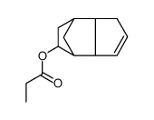 3A,4,5,6,7,7A-六氢-4,7-亚甲基-1H-茚-5-醇丙酸酯结构式