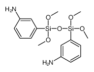 3-[[(3-aminophenyl)-dimethoxysilyl]oxy-dimethoxysilyl]aniline结构式