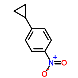 4-Cyclopropylnitrobenzene Structure