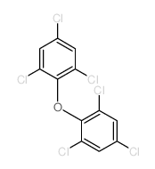1,3,5-trichloro-2-(2,4,6-trichlorophenoxy)benzene结构式