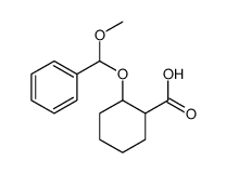 2-[methoxy(phenyl)methoxy]cyclohexane-1-carboxylic acid结构式