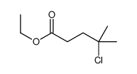 ethyl 4-chloro-4-methylpentanoate结构式